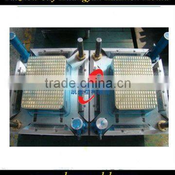 Good quality injection plastic square crate mould