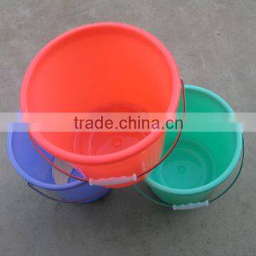 30L Plastic Bucket Cheap With Lid Handle Water Bucket photo-2
