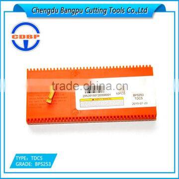 CDBP Carbide Insert Parting and Grooving Processing TDC-5