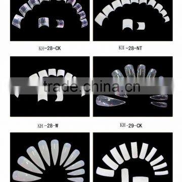 French /full cover/half cover artificial nail for decoration DIY nail arts Salon use