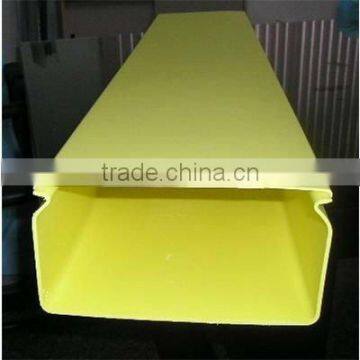 Outdoor yellow PVC floor Cable cover