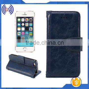 In Stock Leather Case High Quality Mobile Phone Bag Wallet Leather Case for iphone