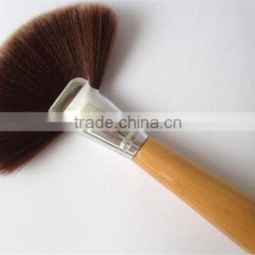 Soft Hair Cosmetic Facial Mask Brush Wooden Large Powder Brush