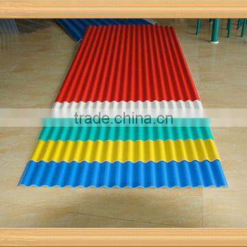 prepainted galvanized roofing material/corrugated sheet