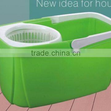 2016 new style easy clean plastic spin mop