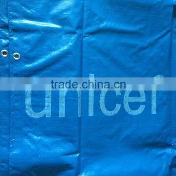 practical waterproof protective tarpaulin and Rotproof tarpaulin for UNICEF tent SPEC