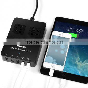 Certificates Approved Usb Charger 4 Port Smart Phone Charger,ODM/OEM Quick Deliver Power Sockets photo-4