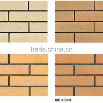 Foshan stone wall facade tiles,wall tile in China,split brick tile,facade tiles,facade curtain wall system,outdoor wall tile