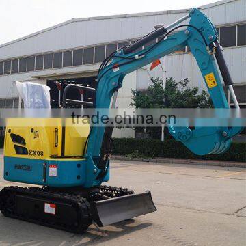 800KG hydraulic mini excavator with competitive prices