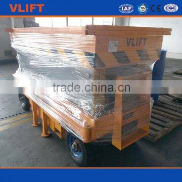 8000 mm Whole Electromotion Scissor Lift Platform wiht 500kg