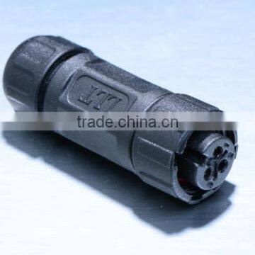 3 poles waterproof auto wire connector