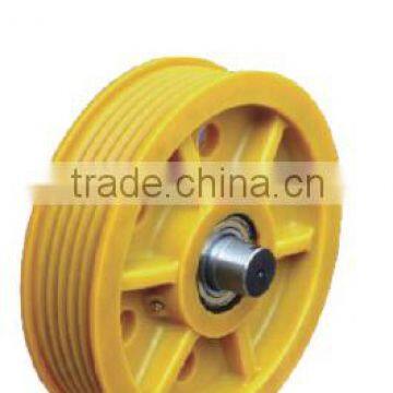 elevator guide pulley