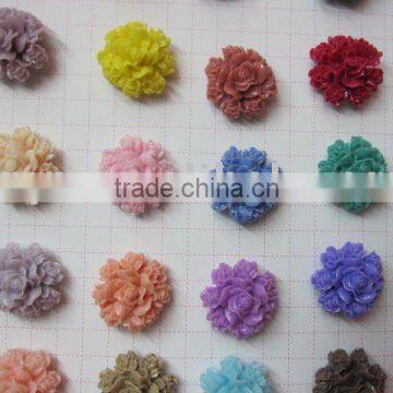 DIY flat back resin flower