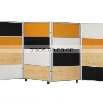 2012 Hot-sale 320# screen Modern color mobile foldable MFC office partition furniture F026