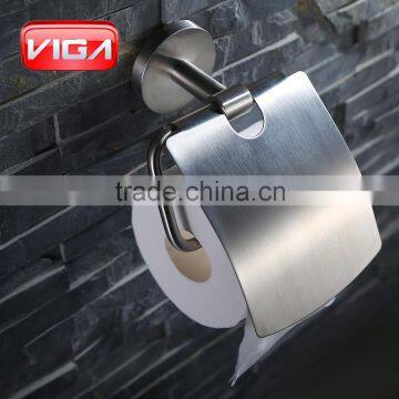 China bathroom design decorative 304ss roll toilet towel paper roll holder