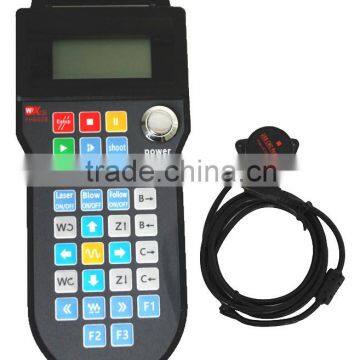 Laser cutting/engraving machine use usb receiver cnc wireless remote controller CNC pendant