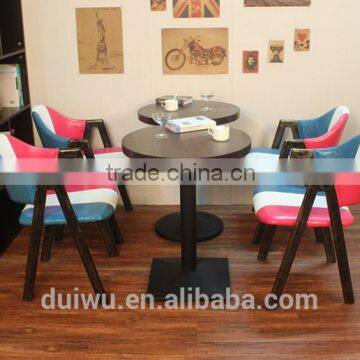 High quality restaurant table and chair fantastic union jack furniture