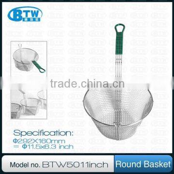 Kitchen Equipment Accessories, Iron Wire Large-size Fryer Basket