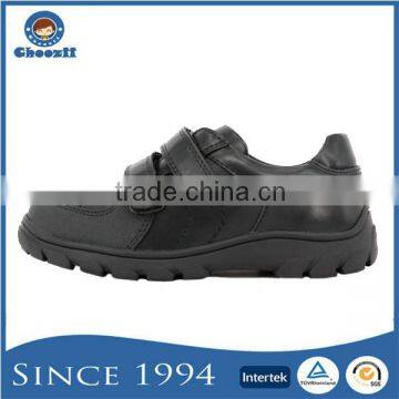 High Quality Comfortable Black Kids School Training Shoes With No Lace photo-3