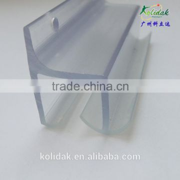 Soft hard Co-extrusion h shape transparent profile extrusion