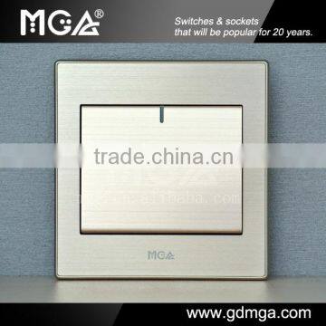 MGA Q7L Series 1Gang 1 way legend wall electrical Switch