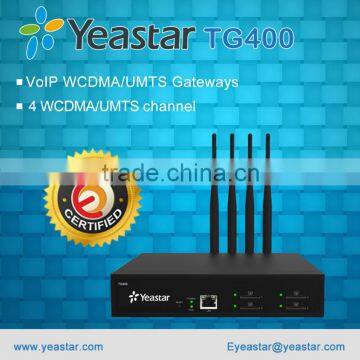 Yeastar 4 sim card WCDMA Gateway VOIP Gateway