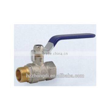 1/4"-4" High Quality male/female wtih iron handle brass ball valve