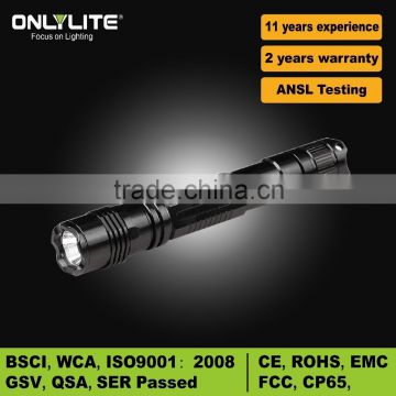 Brightest led Working flashlight running 2*AA dry battery