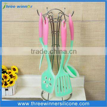 Silicone kitchen gadget utensils non-stick cookware