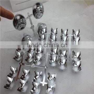 ABS material Chrome plated Trivalent chromium plating ABS plastic electroplating