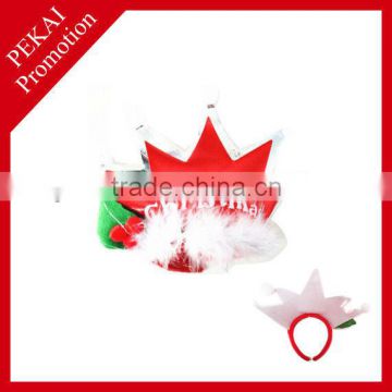 Promotion gift Ordinary red Christmas antlers hair band