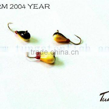 Painted Ball Ice Jig With an Eyelet Fishing Tackle for Ice Fishing photo-4