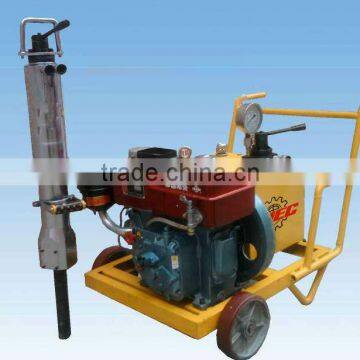 Hydraulic rock splitter