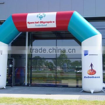 inflatable unive arch /inflatable line arch/pvc material arch