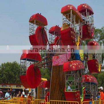 Small Kids Children Playground Mini Ferris Wheel for Sale photo-3