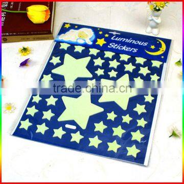 Glow in the Dark Star/moon Wall Puffy Stickers photo-2