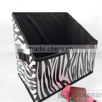 Wholesale Nov-woven fabric Storage box ,Foldable Storage hamper ,Polyester Fabric storage organzier