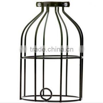 Black edison light bulb cage