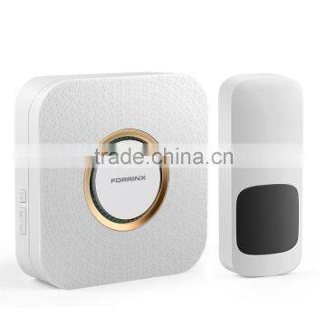 Forrinx direct supply home remote control wireless doorbell musical door chime water -proof high end quality