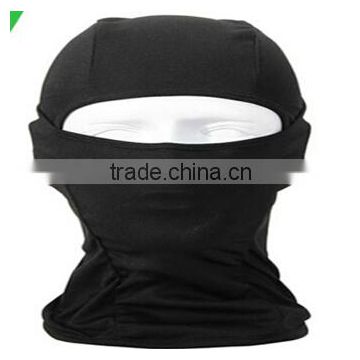 Face mask summer breathable cap black balaclava hat