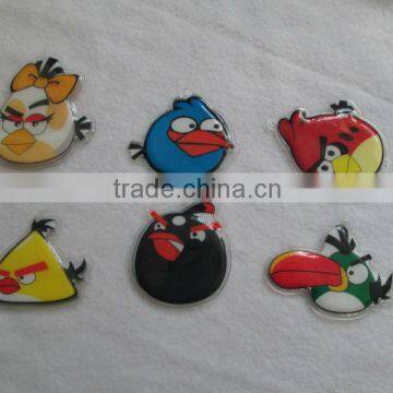 Hot Selling Animal Bird PVC Keychain Pendant Keyring Pendant