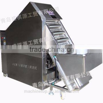 Automatic Baby Onion Skin Peeling Machine photo-4