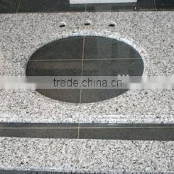 G603 China cheap granite stone bathroom countertops vanity top