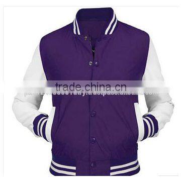 cheap plain blank varsity jackets