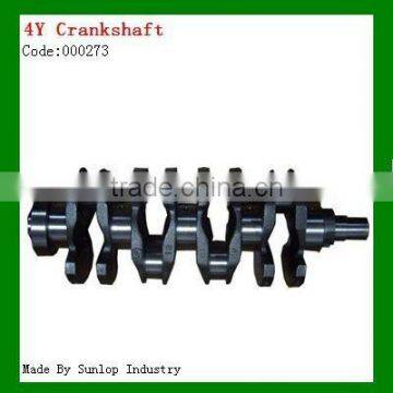 #000273 toyota hiace parts , Hiace 4Y Crankshaft