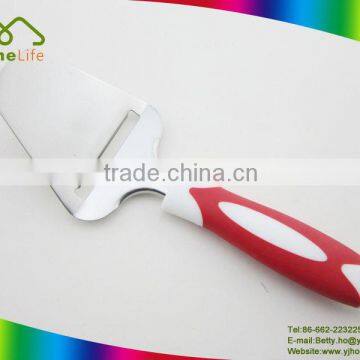 High quality stainless steel ice cream spatula with PS handle/ice cream turner