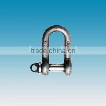 Heavy Duty D type Shackle, Galvanized D shackle