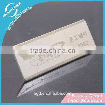 Fashionable custom metal logo/metal label nameplate