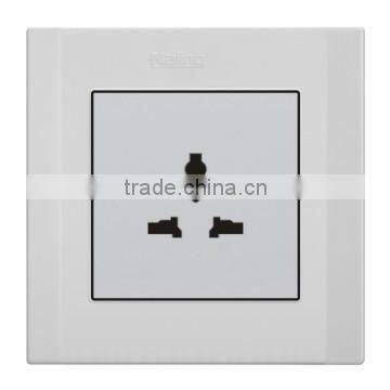 NALING High Quality White Color 3pin Multi-functional Socket Outlet Factory Production photo-2