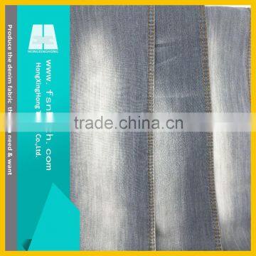 NO.A2155 2015 new thin stretch cheap meters denim fabric prices from professional wholesales